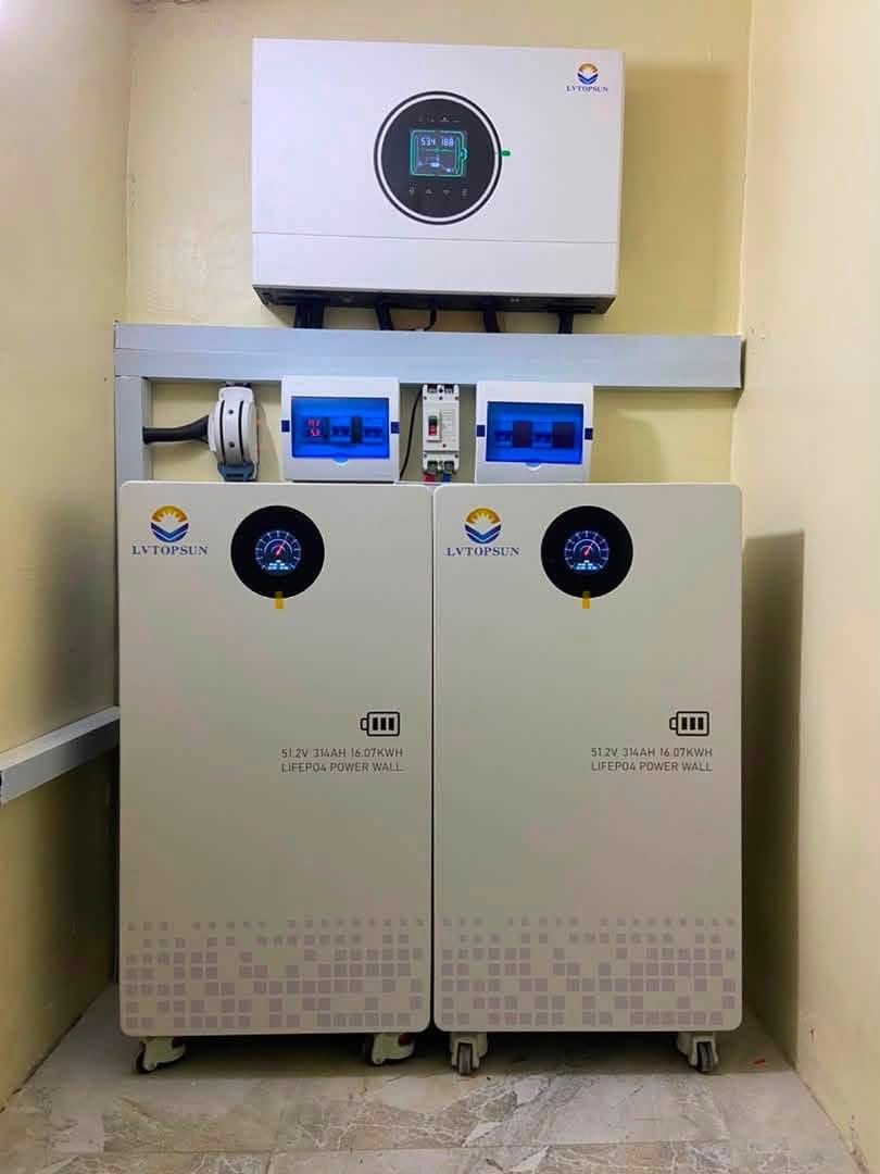 Dual LVTopsun battery backup system, Nigeria