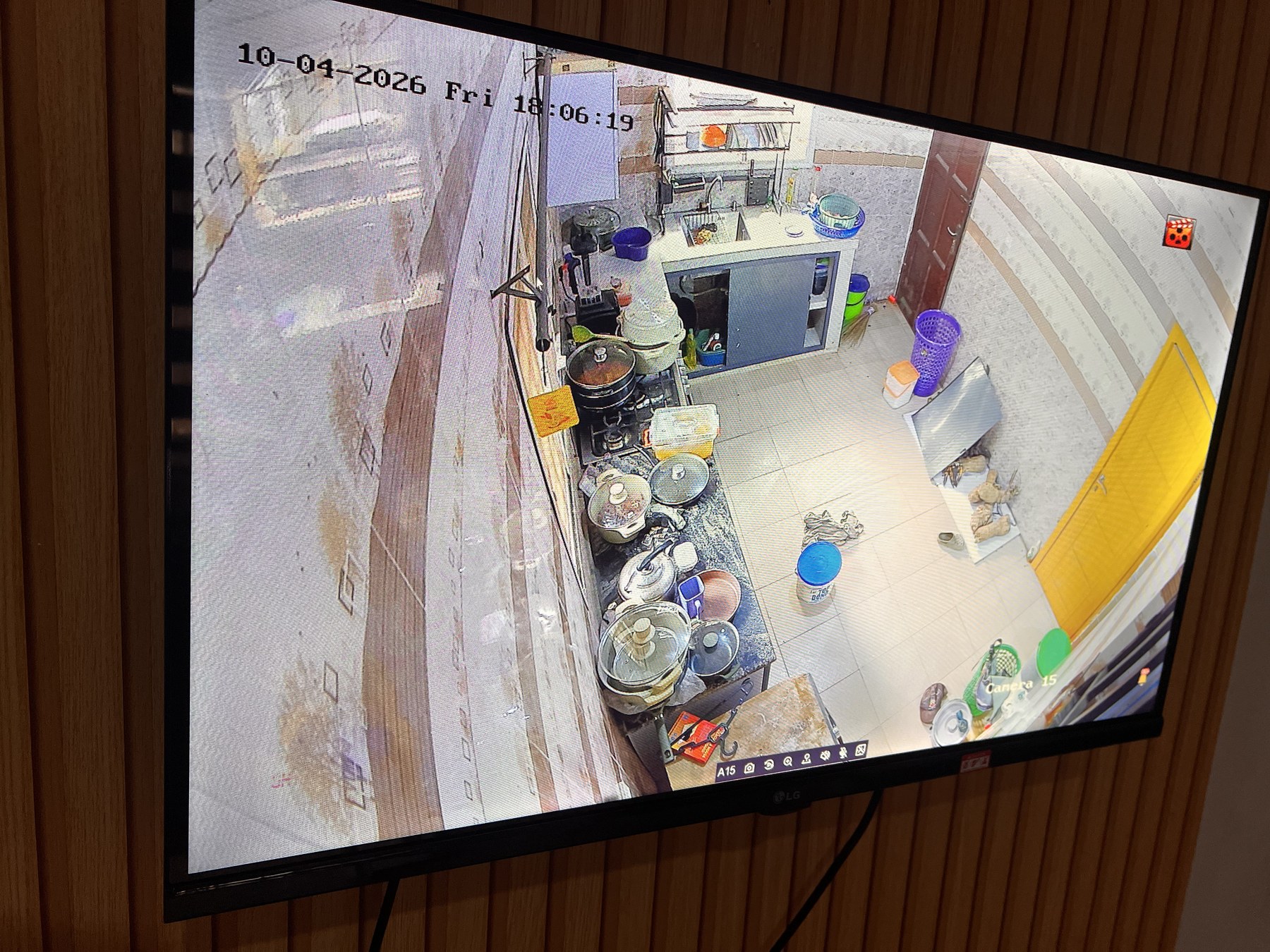 CCTV system live-view commissioning, Nigeria